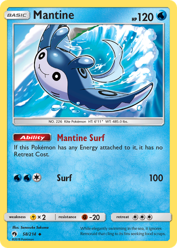 Mantine 58, Lost Thunder