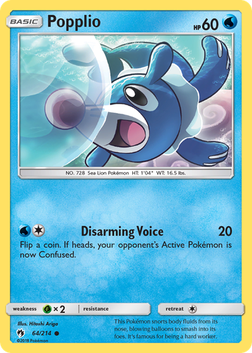 Popplio 64, Lost Thunder