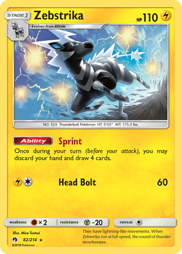 Zebstrika 82, Lost Thunder