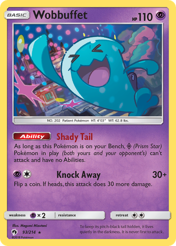 Wobbuffet 93, Lost Thunder