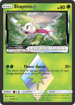 Shaymin ◇ Pokémon TCG card art