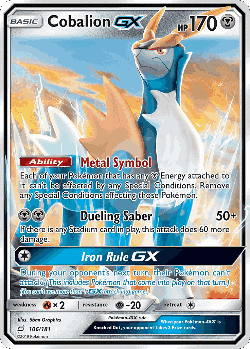 Cobalion-GX 106, Team Up