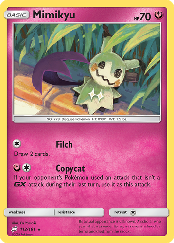 Mimikyu 112, Team Up