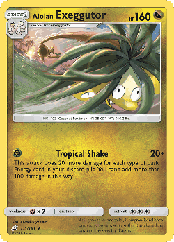 Alolan Exeggutor 114, Team Up
