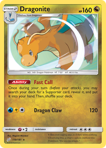 Dragonite 119, Team Up