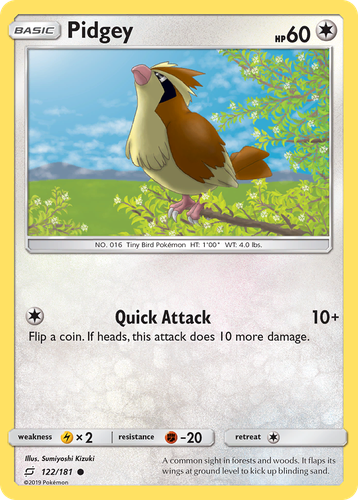 Pidgey 122, Team Up