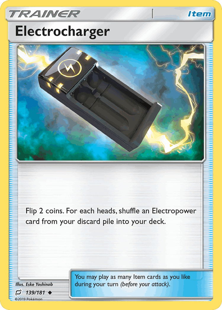 Electrocharger #139 from Team Up - Uncommon - Illustrated by Eske Yoshinob