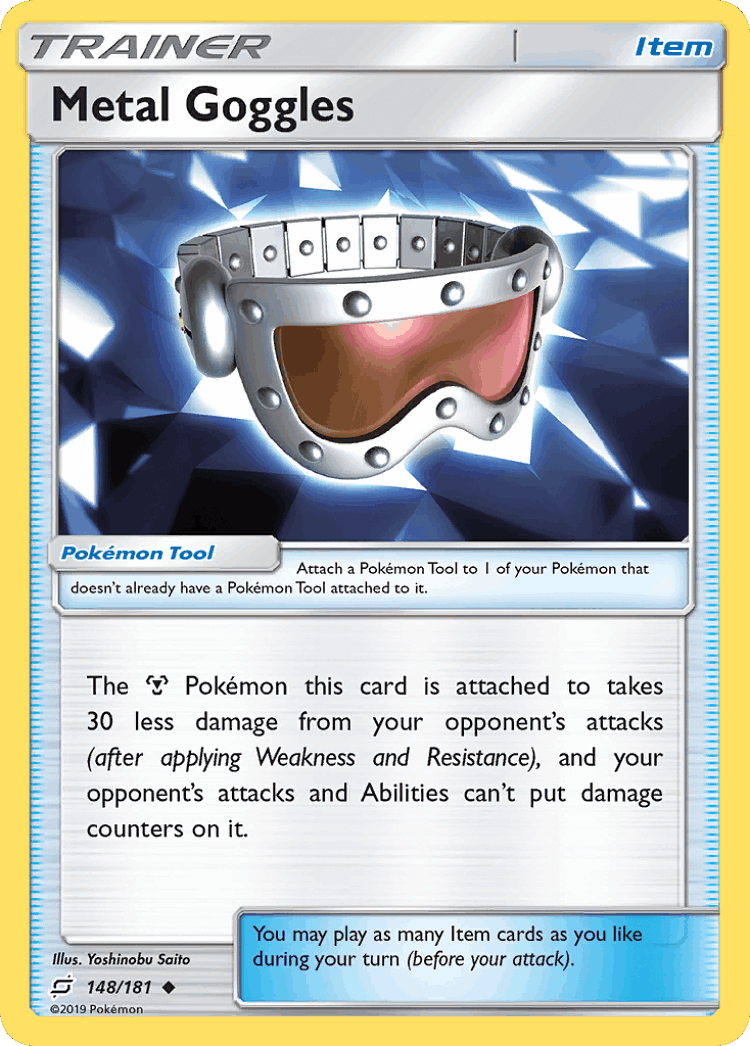 Metal Goggles #148 from Team Up - Uncommon - Illustrated by Yoshinobu Saito