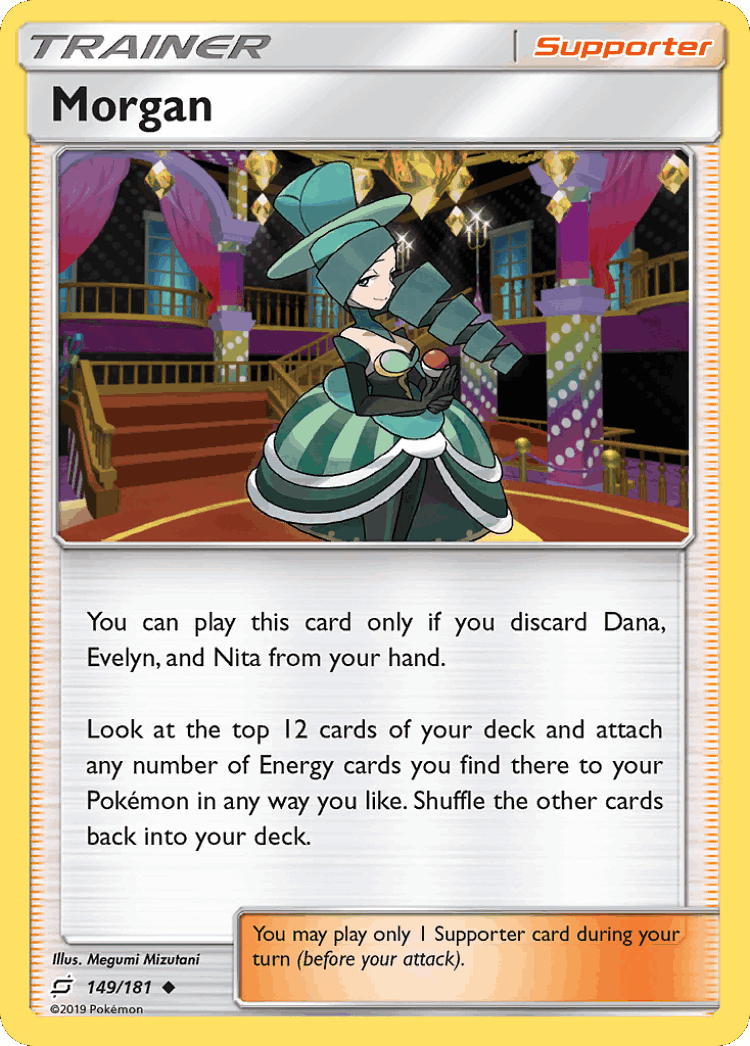 Morgan #149 from Team Up - Uncommon - Illustrated by Megumi Mizutani