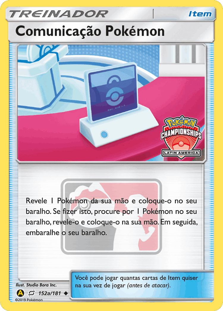 Pokémon Communication #152 from Team Up - Uncommon - Illustrated by Studio Bora Inc.