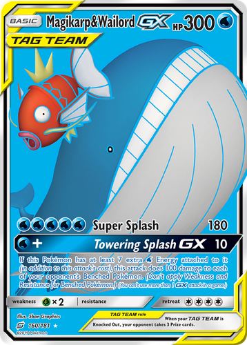 Magikarp & Wailord-GX 160, Team Up