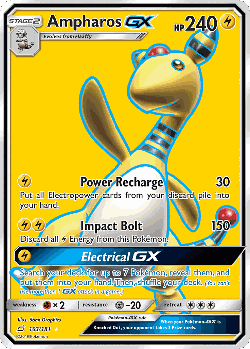 Ampharos-GX 163, Team Up