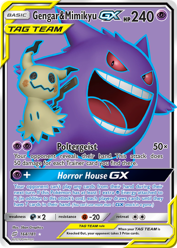 Gengar & Mimikyu-GX 164, Team Up
