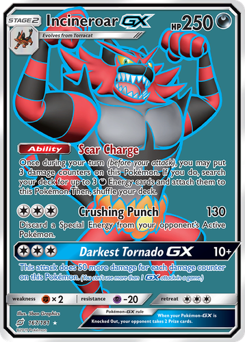 Incineroar-GX 167, Team Up