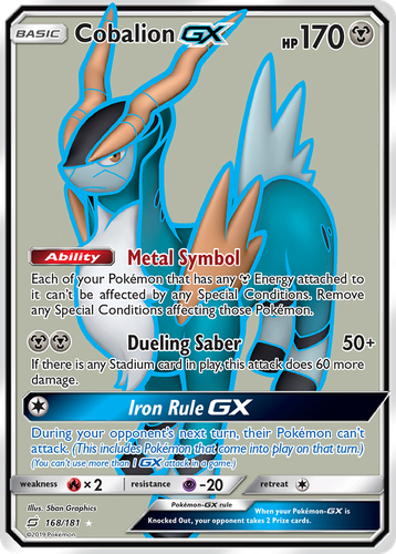 Cobalion-GX 168, Team Up