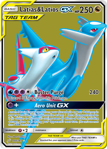 Latias & Latios-GX 169, Team Up