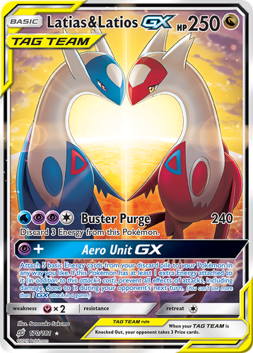 Latias & Latios-GX 170, Team Up