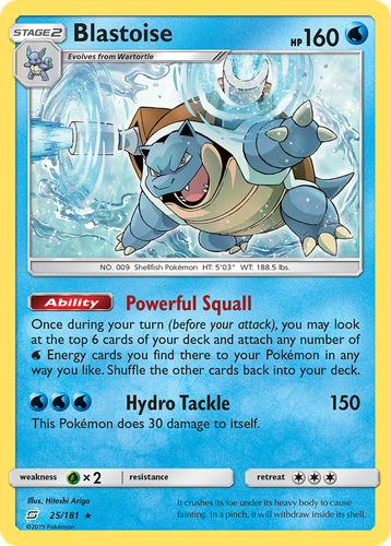 Blastoise 25, Team Up