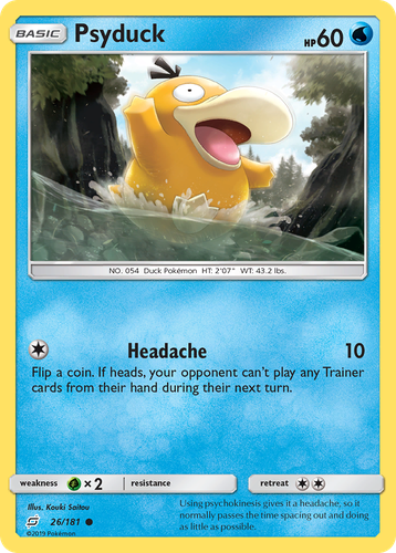 Psyduck 26, Team Up