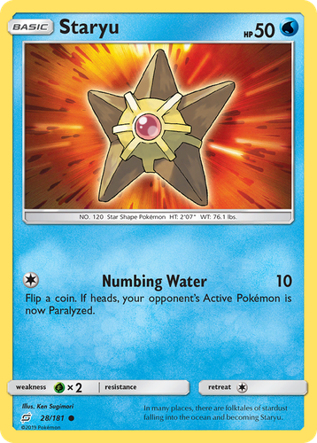 Staryu 28, Team Up