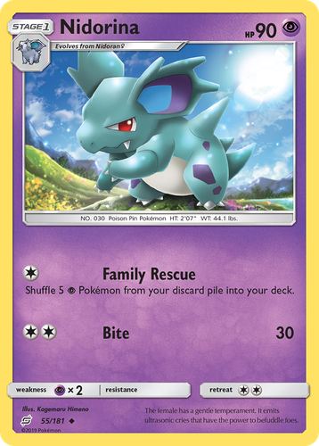 Nidorina 55, Team Up