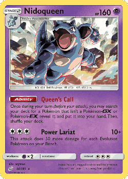 Nidoqueen 56, Team Up