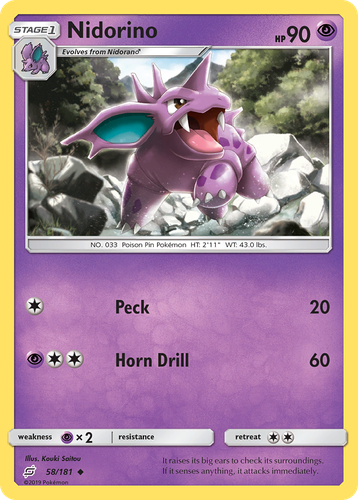 Nidorino 58, Team Up