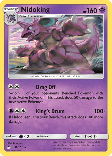 Nidoking 59, Team Up