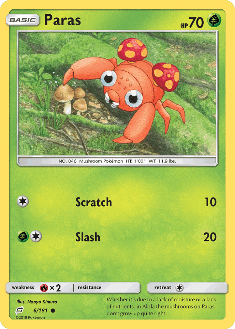 Paras #6 from Team Up - Common - Illustrated by Naoyo Kimura