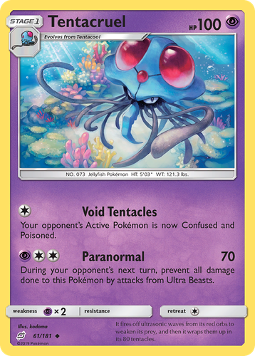 Tentacruel 61, Team Up