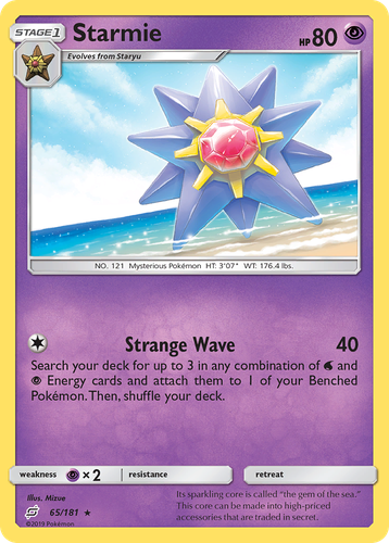 Starmie 65, Team Up
