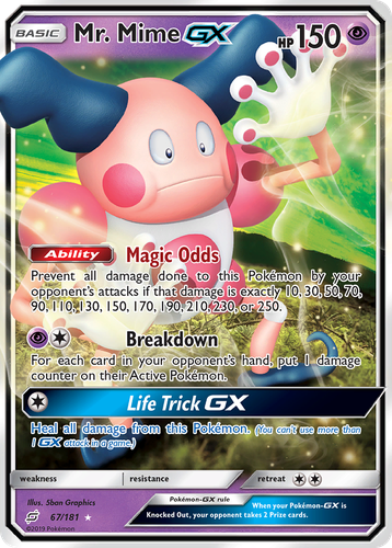 Mr. Mime-GX 67, Team Up