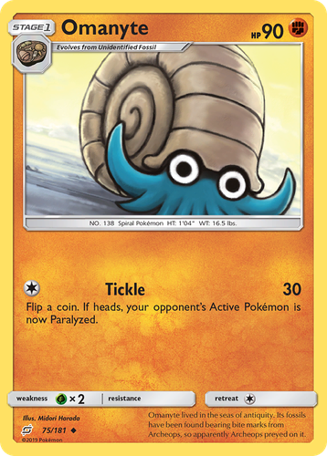 Omanyte 75, Team Up