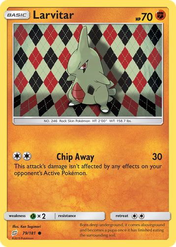 Larvitar 79, Team Up