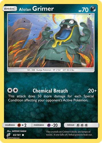 Alolan Grimer 83, Team Up