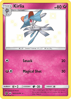 Kirlia 35, Hidden Fates Shiny Vault