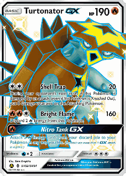 Turtonator-GX 52, Hidden Fates Shiny Vault