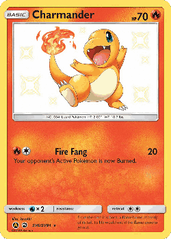 Charmander Pokémon TCG card art