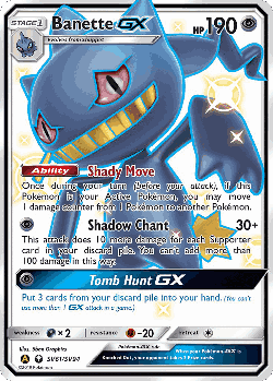 Banette-GX 61, Hidden Fates Shiny Vault