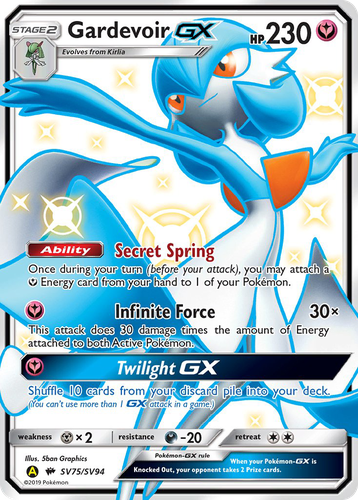 Gardevoir-GX 75, Hidden Fates Shiny Vault