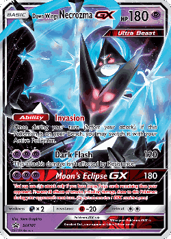 Dawn Wings Necrozma-GX 101, SM Black Star Promos