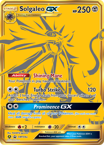 Solgaleo-GX 104, SM Black Star Promos