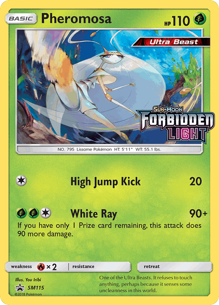Pheromosa #115 from SM Black Star Promos - Promo - Illustrated by You Iribi