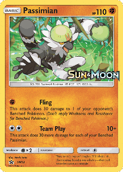 Passimian Pokémon TCG card art