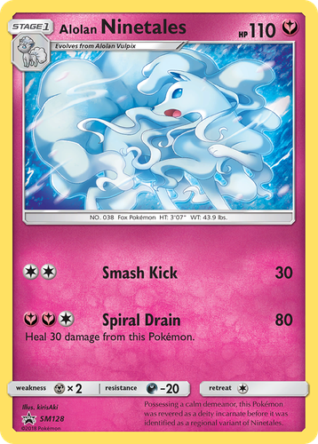 Alolan Ninetales 128, SM Black Star Promos