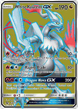 White Kyurem-GX 141, SM Black Star Promos