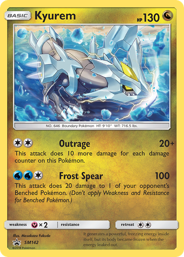 Kyurem 142, SM Black Star Promos