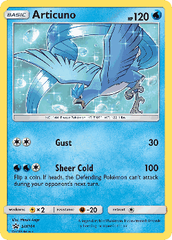 Articuno 144, SM Black Star Promos
