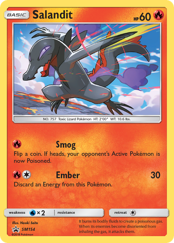 Salandit 154, SM Black Star Promos