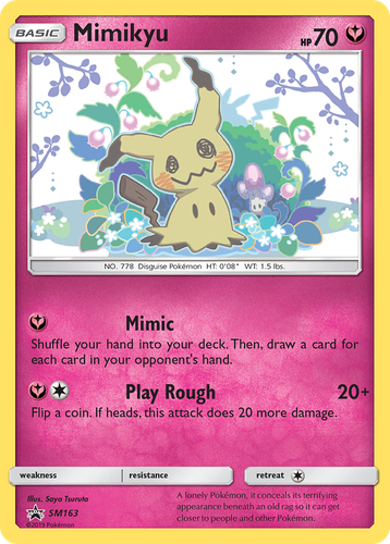 Mimikyu 163, SM Black Star Promos